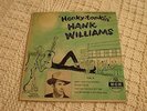 HANK WILLIAMS MGM EP 1319 HONKY TONKIN  VOLUME 3 MIND YOUR OWN BUSINESS & 3