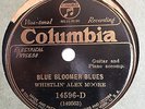 WHISTLIN' ALEX MOORE COLUMBIA 14596 BLUES 78 RPM RECORD E