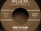 Winfield Parker 45 rpm RU-JAC 45007 When I'm Alone/Rockin' In The Barnyard