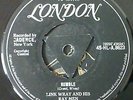 Rock-a-billy Rare Import 45 Link Wray Ray Men Rumble / The Swag London HL-A.8623