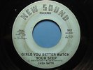 GWEN SMITH 45 Girls You Better Watch Your Step NEW SOUND rare northern soul