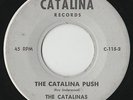  ORIGINAL ROCKABILLY 45 - THE CATALINAS - THE CATALINA PUSH - CATALINA