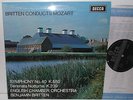 SXL 6372 Britten Conducts Mozart Symphony No.40 Serenata Notturna ECO Britten WB