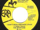 Northern Soul Modern 45 THE SPARTANS 