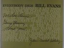 Bill Evans - Everybody Digs LP - Riverside - RLP 12-291 Mono DG VG++