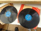 ELVIS PRESLEY 78 RPM HMV ALL SHOOK UP & MY BABY LEFT ME TWO RECORDS 78s USED