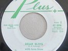 Audrey ?– Dear Elvis, Vinyl, 45rpm, 1958, PLUS 104, Very Good condition