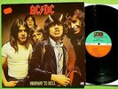 AC/DC - Highway To Hell LP  Atlantic 1979