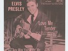 Elvis Presley 1956 RCA 45rpm & light pink Picture Sleeve Love Me Tender