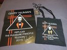 Gary Numan Telekon VIP pass/bag and poster (signed)