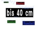 Aufnäher Patch Rechteckig Brustpatch Brustaufnäher Rückenaufnäher Backpatch
