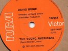 DAVID BOWIE=Young Americans/Suffragette City.RARE Aussie Orange RCA/102584-1975