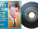 RICKY NELSON - FOR YOU / FOOLS RUSH IN RARE FRENCH EP. WITH 