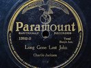 78 RPM Blues Record Paramount 12602 Charlie Jackson Banjo