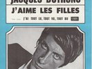 JACQUES DUTRONC J'aime Les Filles 1967 HOLLAND ex vinyl PROMO