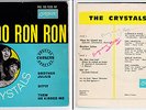 45 TOURS FRENCH EP THE CRYSTALS DA  DOO RON RON POCHETTE RARE 10-63