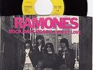 Ramones 45 Rockaway Beach/Locket Love SIRE EX pic sleeve/M- vinyl PUNK