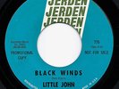 Hear? Little John & The Monks ?–Black Winds 1965 Promo EX Vinyl 7