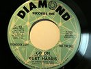 KURT HARRIS No/Sweet Soul 45rpm Go On b/w Emperor Of My Baby's Heart LISTEN
