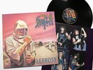 DEATH - Leprosy LP 1988 - Original FLAG 24 atheist kreator