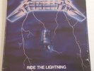 Metallica - Ride the Lightning (1984 Blackened Records) Vinyl NEW
