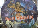 Iron Maiden Piece of Mind picture disc, 1983. SEAX 12306 unplayed
