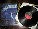 Metallica Ride The Lightning 1986 LP Elektra most shrink left, wax plays vg