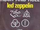 LED ZEPPELIN - ROCK AND ROLL (PICTURE SLEEVE) EXCELLENT CONDITION - 45 RPM SINGL