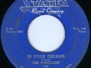 THE STROLLERS In Your Dreams RARE CHICAGO DOO WOP 45 on STATES