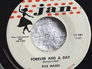 The Five Masks - Forever And A Day / Polly Molly 45 rpm Jan 11-101 VG++  R&B