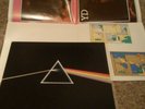 Pink floyd dark side of the moon lp vinyl poster and stickers excellent