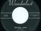 LENNY TROY Chinese Junk ROCKABILLY POPCORN 45 on WANDERLUST STRONG VG+
