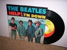 THE BEATLES Help b/w I'm Down MINT-  Picture Sleeve, 1965 NM- 45 W@W