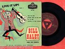 BILL HALEY & HIS COMETS Live It Up PART 2 EP - London GOLD TRI, REF1050 UK - VG+