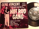 GENE VINCENT UK CAPITOL EP 45 HOT ROD GANG  ORIGINAL EP (REPRO SLEEVE)