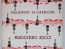 DECCA SXL 2194 UK *RUGGIERO RICCI* PAGANINI 24 CAPRICES