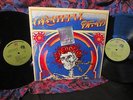 MINTY 1971 ORIG + STICKER The GRATEFUL DEAD   SKULL & ROSES 2LP S F SOUND GARCIA