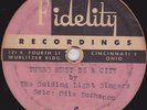 78 RPM Acetate- RARE OHIO BLACK GOSPEL _ Cincinnati  40s-50s 2 *