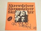 Screwdriver All Screwed Up Punk LP Record Rare