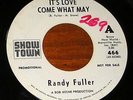Excellent 1960s PROMO Fuzz Psych 45 - RANDY FULLER 