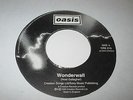 OASIS: Wonderwall / Round Are Way .1995 Juke box Single CRE 215