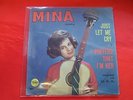 45 giri - EP  -  MINA  JUST LET ME CRY    -  italdisc  usa - 1963