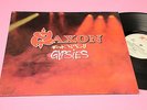 SAXON LP ROCK 'N ROLL GYPSIES ORIG 1989 EX