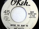 JIMMY BREEDLOVE 45 Anytime You Want / My Guardian Angel PROMO Popcorn R&B w4468