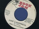 1422 LEROY 'HEPTONES' SIBBLES-LOVE & HAPPINESS-ROCK JAM-REGGAE 45 7