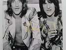 Rod Stewart & Ronnie Wood Hand Signed Autographed 16 x 12 Poster Picture - Faces