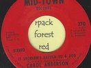 CAROL ANDERSON - It Shouldn't Happen To A Dog  -  MID-TOWN - Detroit  Funk   7