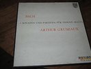 ARTHUR GRUMIAUX Bach Solo Violin Sonatas & Partitas 835198/200 HOL-1960s EX+/NM