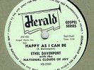 GOSPEL 78 : ETHEL DAVENPORT & THE NATIONAL CLOUDS OF JOY ON HERALD GOSPEL SERIES