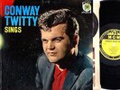 rockabilly lp CONWAY TWITTY SINGS yellow lbl MGM E3744 clean
